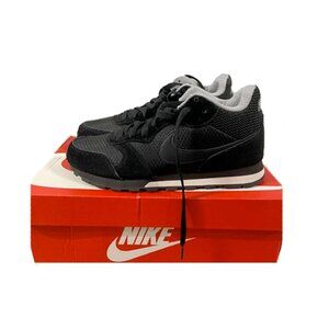 nike | womens black gray md runner 2 mid premium athletic trainer sneaker | sz 9